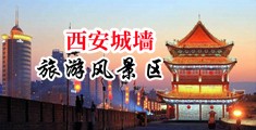 欧美插进来中国陕西-西安城墙旅游风景区